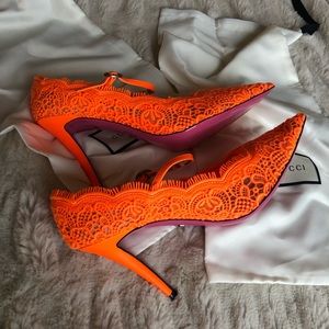 AUTHENTIC GUCCI HEELS WORN ONCE